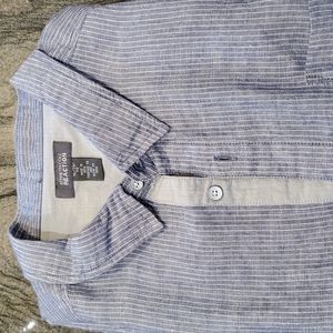 Mens new shirt sleeve shirt